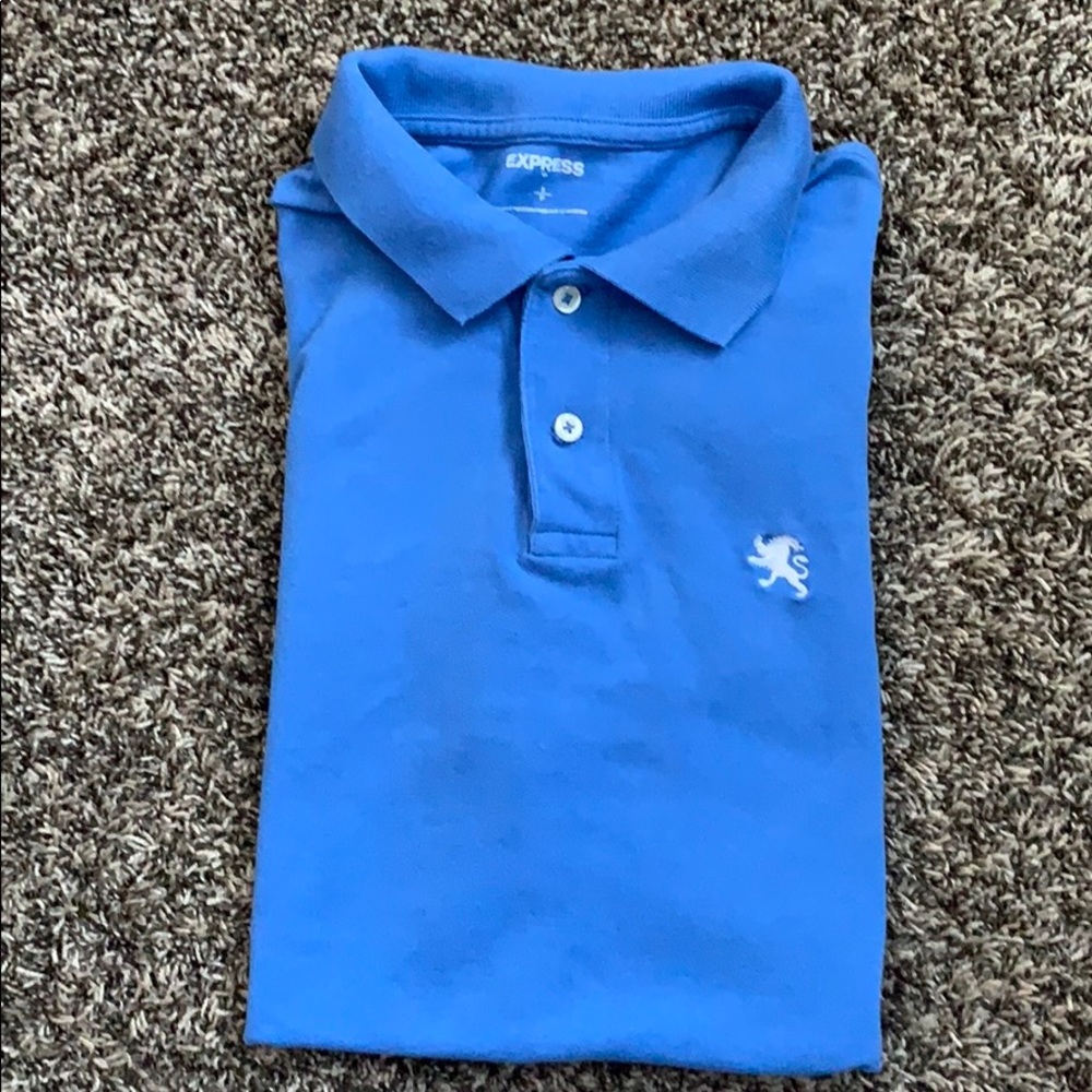 Sky blue polo